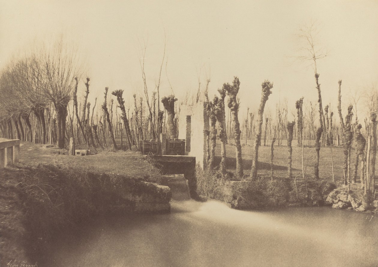 Maisema, Montebello,c. 1860 (kuva) tekijältä Léon Gérard