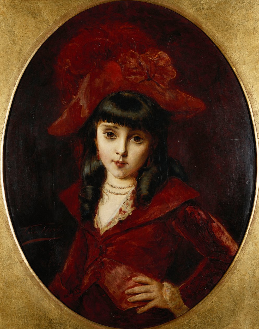Punainen mekko, 1881 tekijältä Leon Herbo