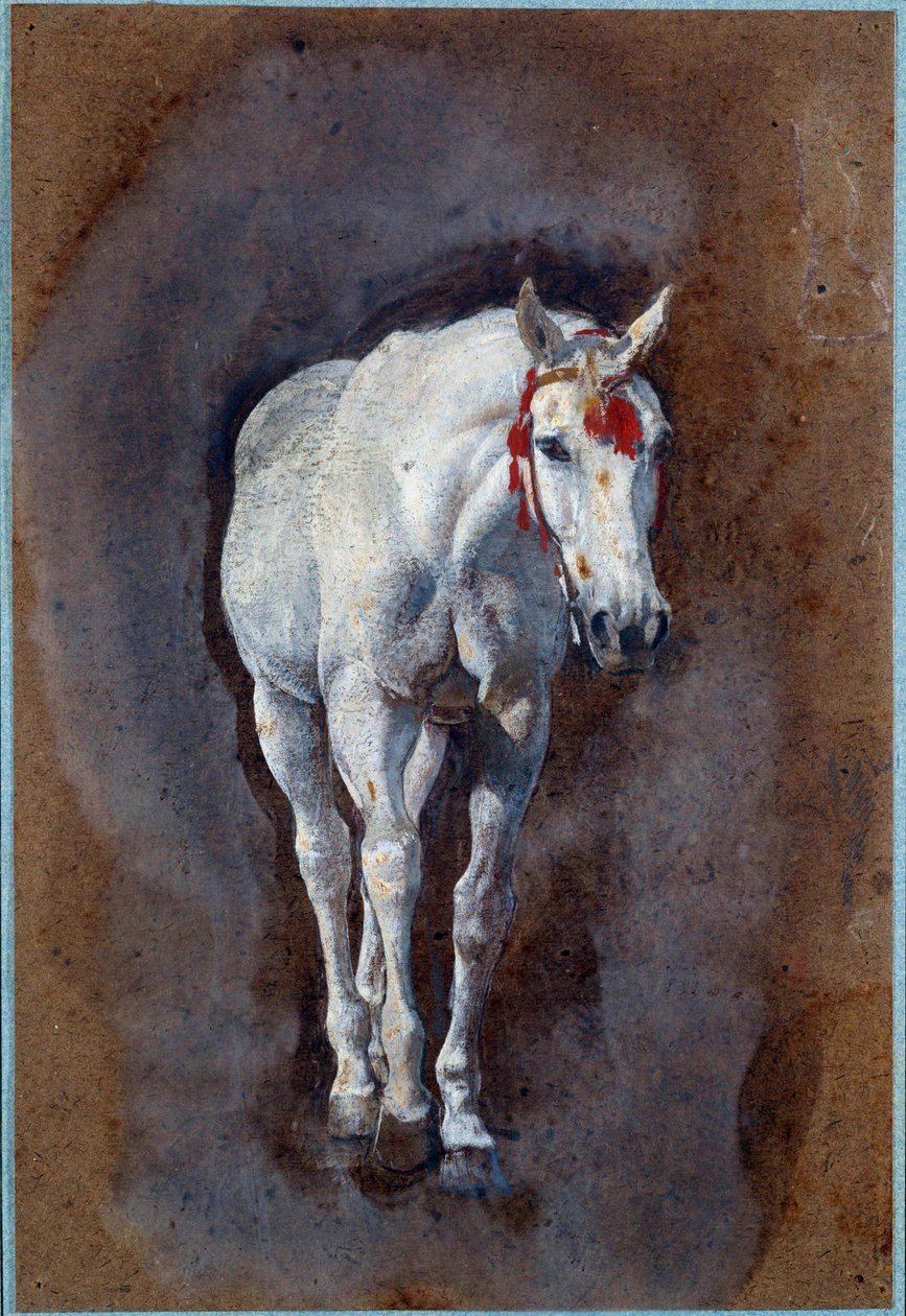 Hevospiirustus tekijältä Leon Joseph Florentin Bonnat