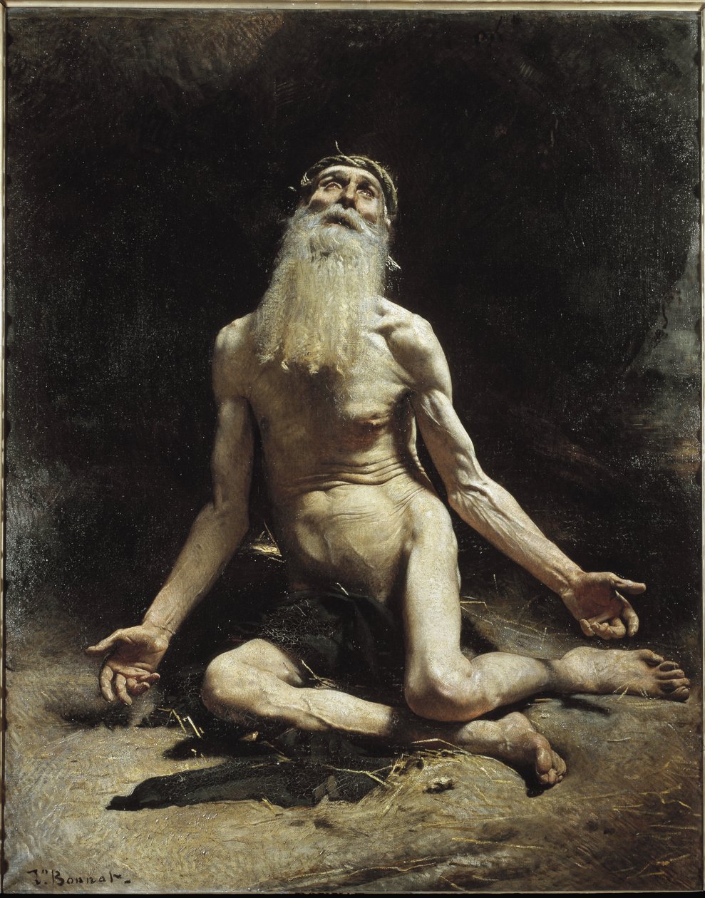 Työ – Leon Bonnatin (1833-1922) maalaus, öljy kankaalle tekijältä Leon Joseph Florentin Bonnat