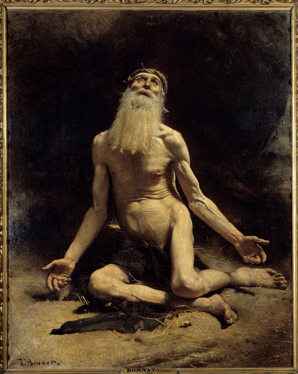Leon Bonnatin (1833-1922) työmaalaus 1880 su. 1,61 x 1,29 m. Bayonne, Bonnat Museum tekijältä Leon Joseph Florentin Bonnat