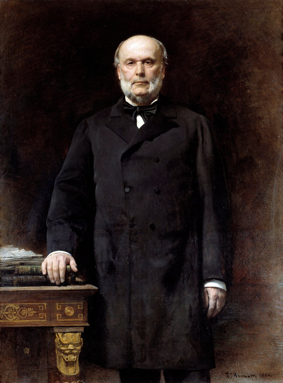 Muotokuva Jules Grevystä (1807-1891) Tasavallan presidentti Leon Joseph Bonnatin (1833-1922) maalaus 1880 su. 1,52 x 1,16 m Pariisi, Musee d