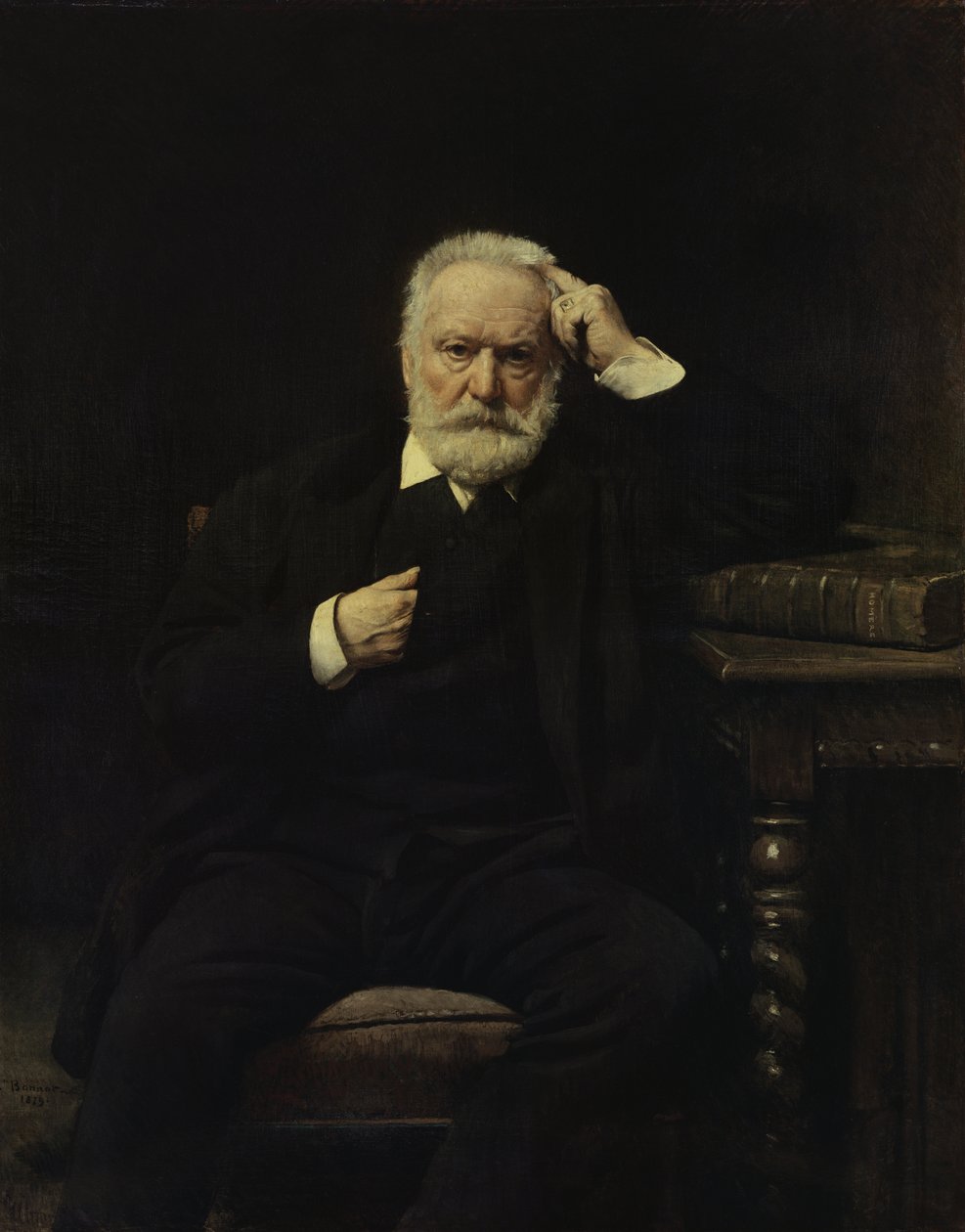 Victor Hugon (1802-85) muotokuva 1879 tekijältä Leon Joseph Florentin Bonnat