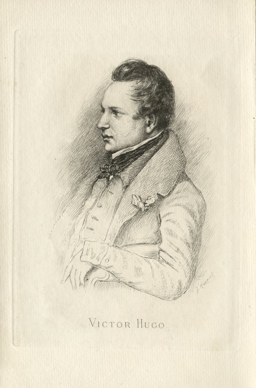 Victor Hugon muotokuva 1802-1885 tekijältä Leon Noel