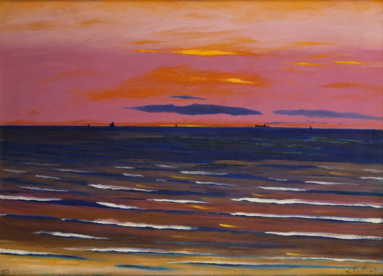 Marine-night; Laivasto-ilta tekijältä Leon Spilliaert