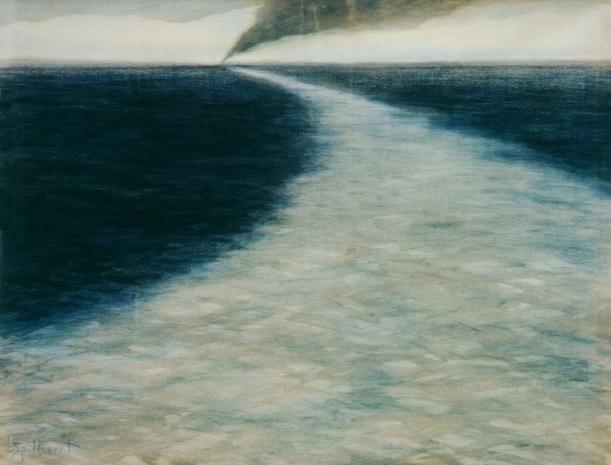 Marine avec -siemenviljely tekijältä Leon Spilliaert