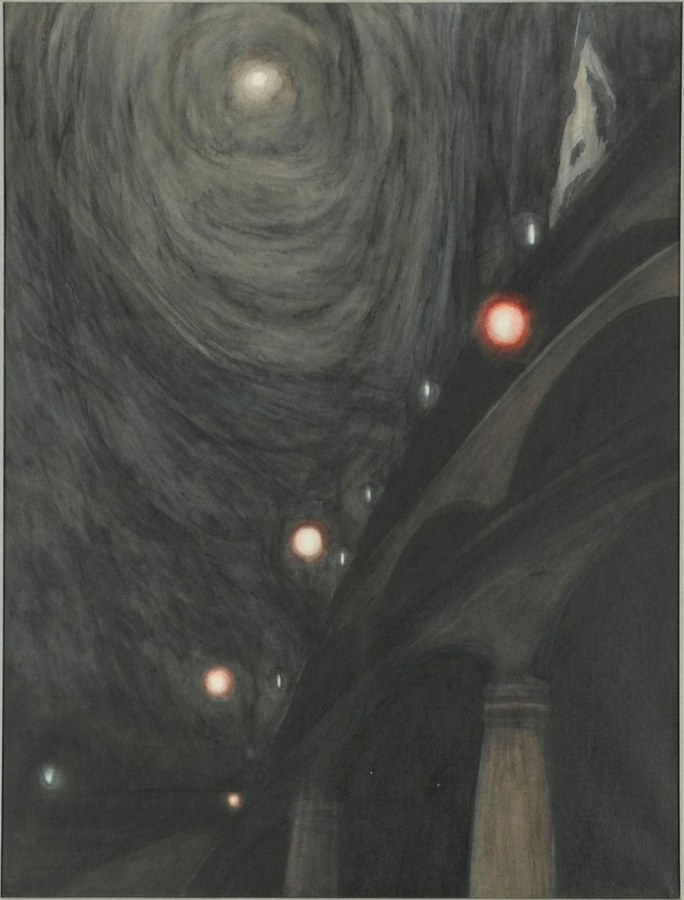Kuunvalo ja valo, c. 1909. tekijältä Leon Spilliaert