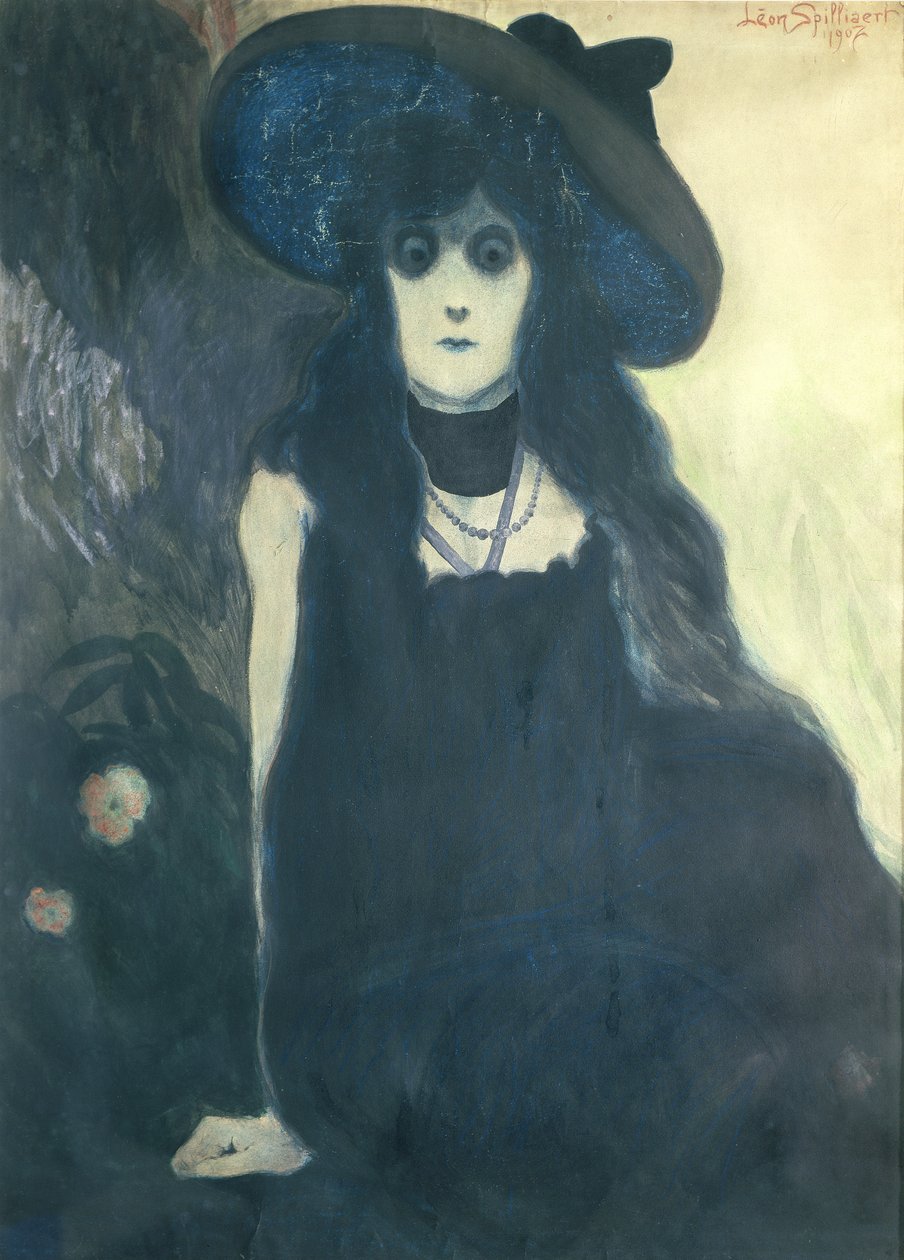 Absinttijuomo tekijältä Leon Spilliaert