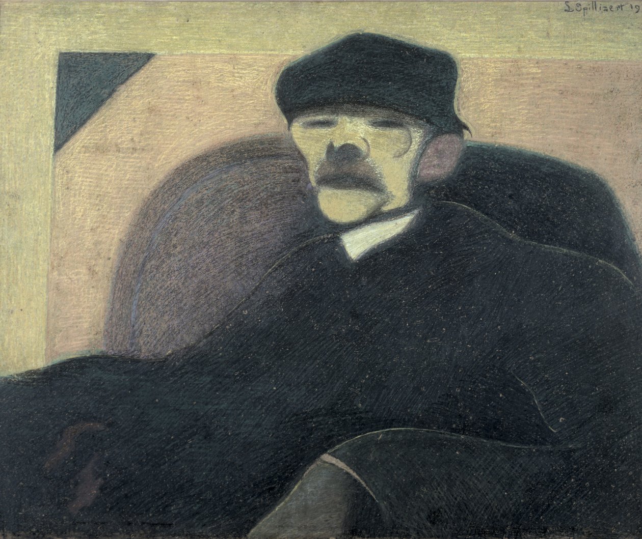 Mies punakorvainen, Gorkin muotokuva tekijältä Leon Spilliaert