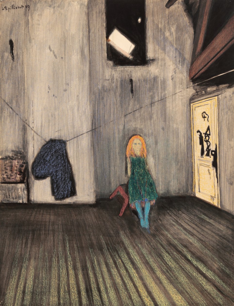 All Alone Alone, 1909. tekijältä Leon Spilliaert