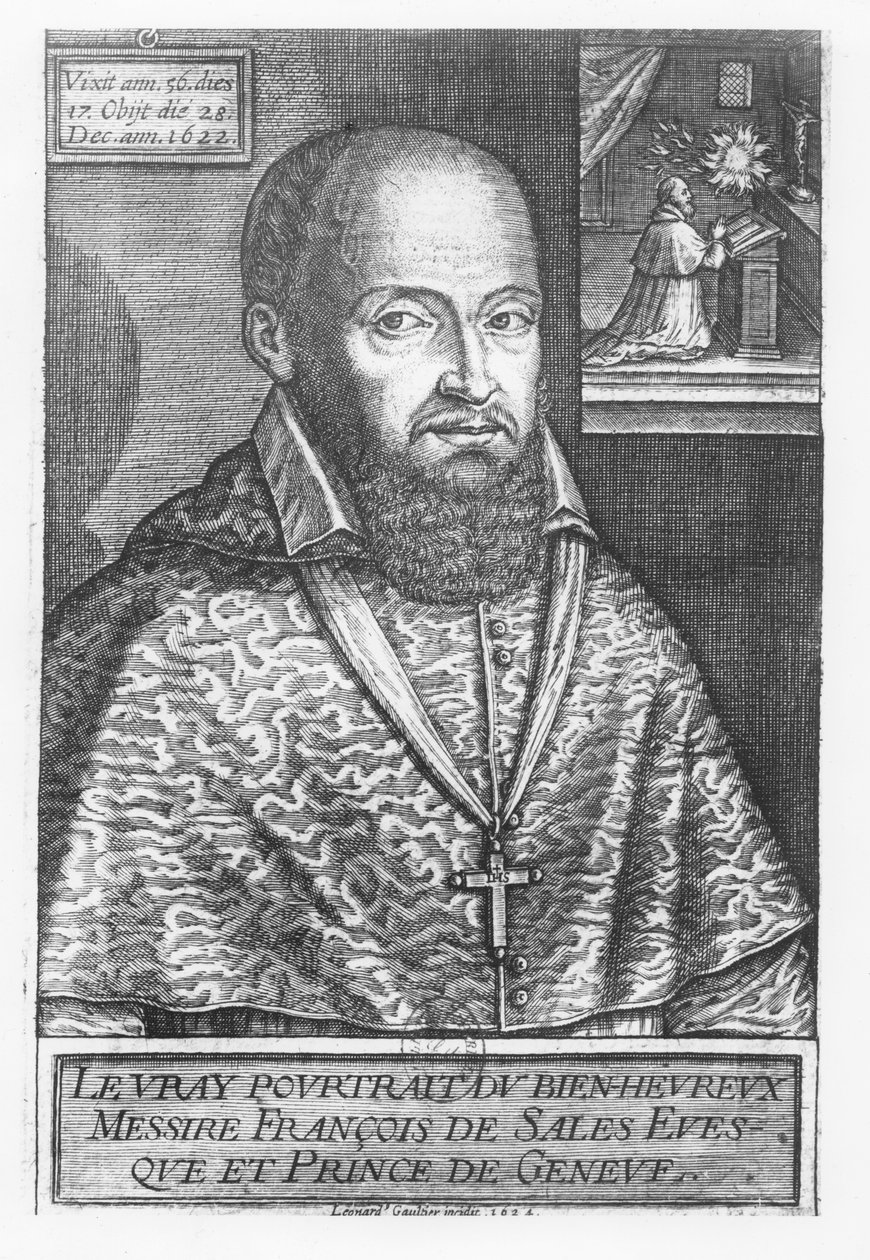 Francis de Sales tekijältä Leonard Gaultier