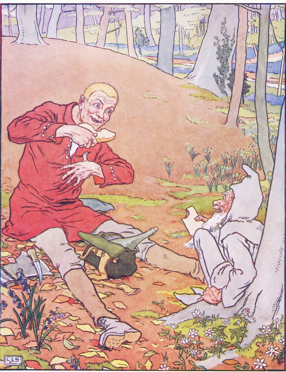 Joten he söivät ja joivat yhdessä tekijältä Leonard Leslie Brooke