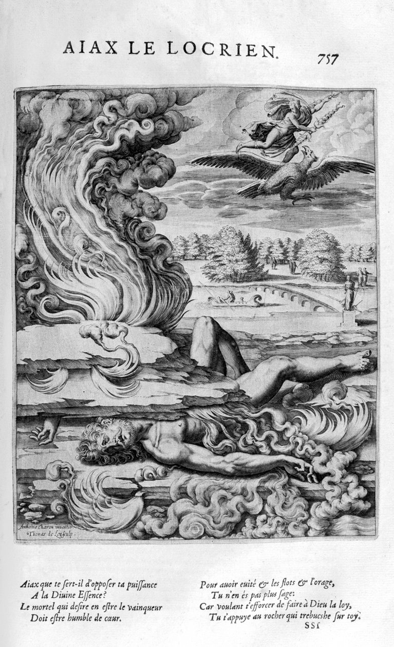 Ajax Pieni, 1615. tekijältä Leonard Gaultier