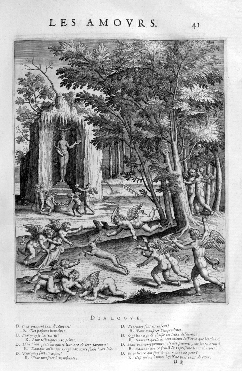 rakkaus, 1615 tekijältä Leonard Gaultier