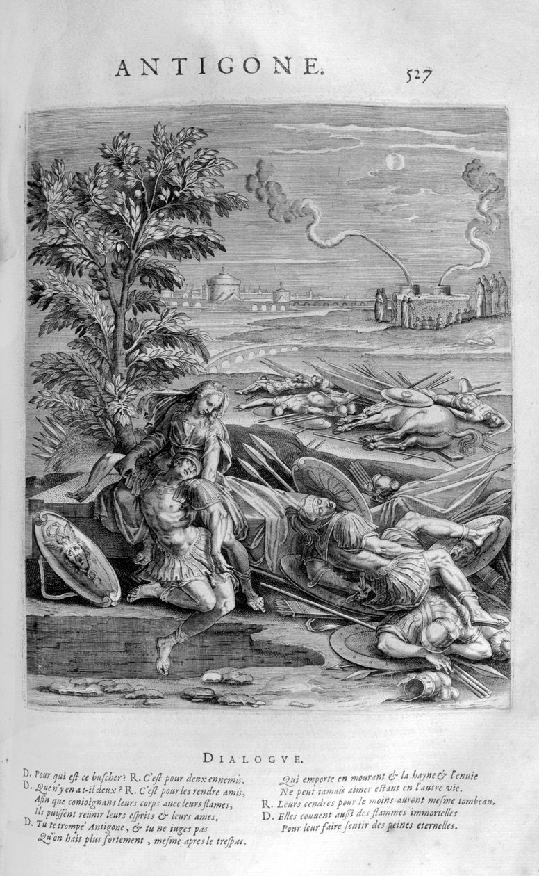 Antigone, 1615 tekijältä Leonard Gaultier