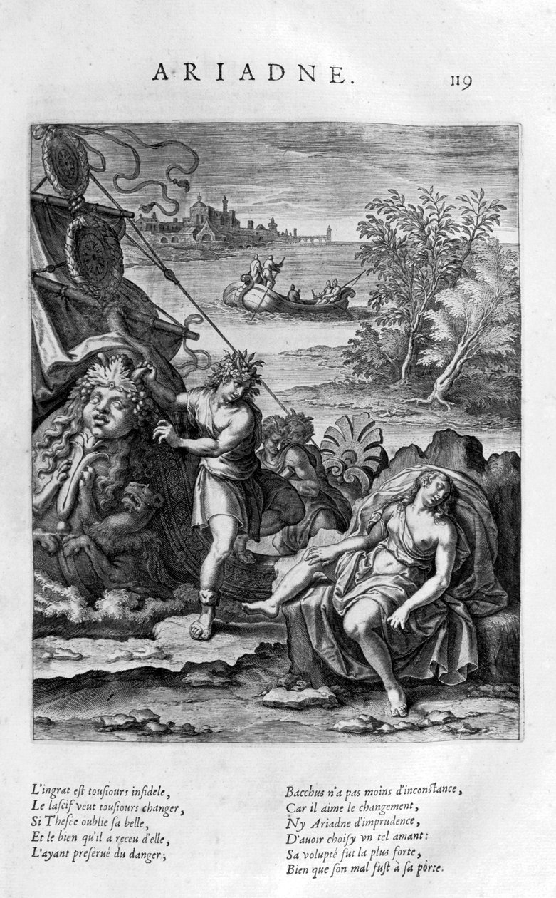 Ariadne, 1615 tekijältä Leonard Gaultier