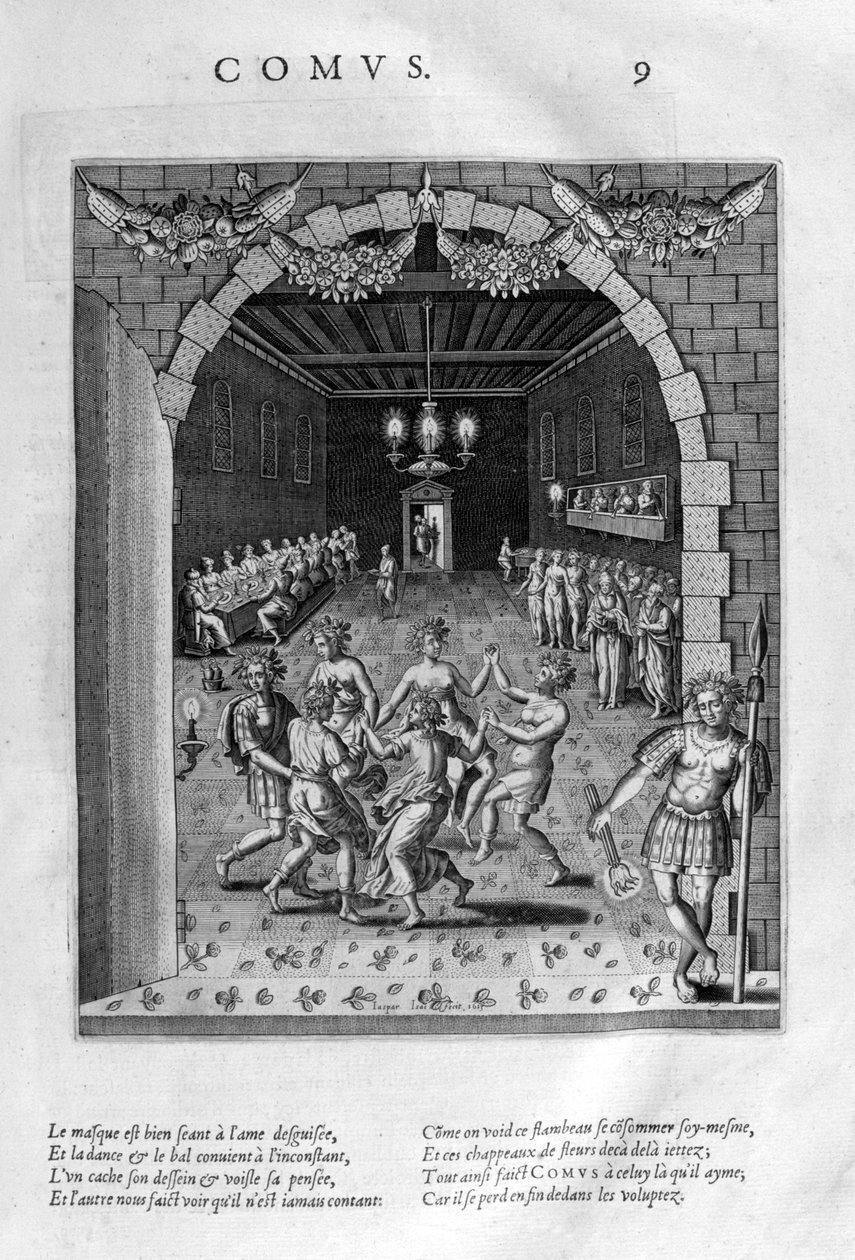 Comus, 1615 tekijältä Leonard Gaultier