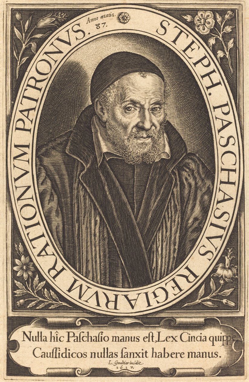 Etienne Pasquier tekijältä Leonard Gaultier