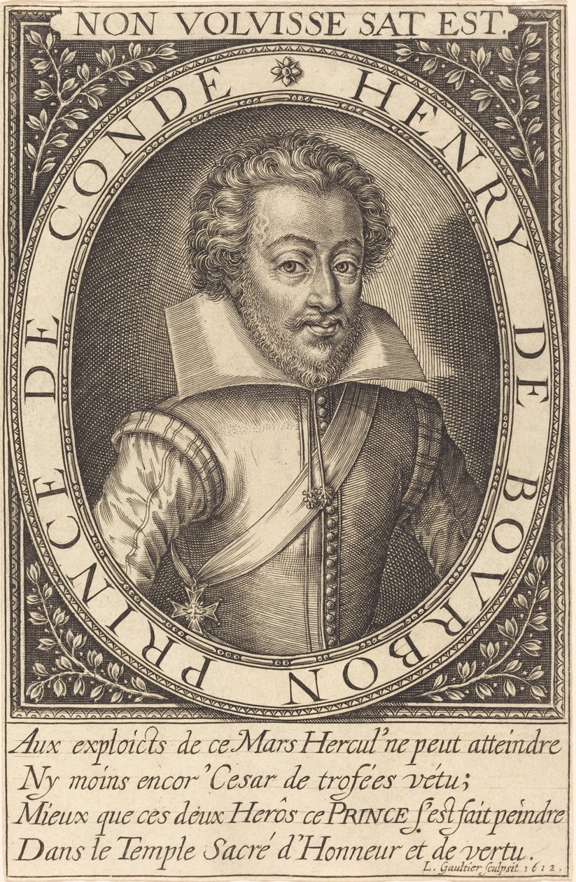 Henry de Bourbon, Condén prinssi tekijältä Leonard Gaultier