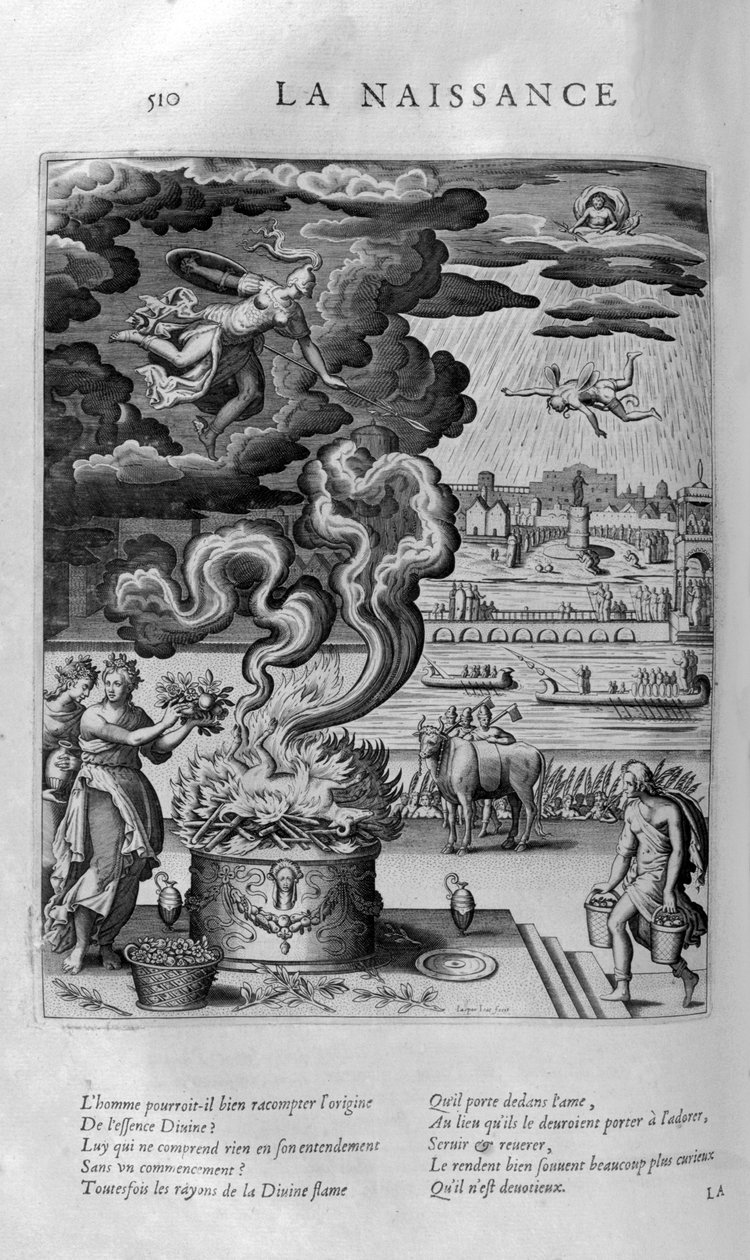 Syntymä, 1615 tekijältä Leonard Gaultier