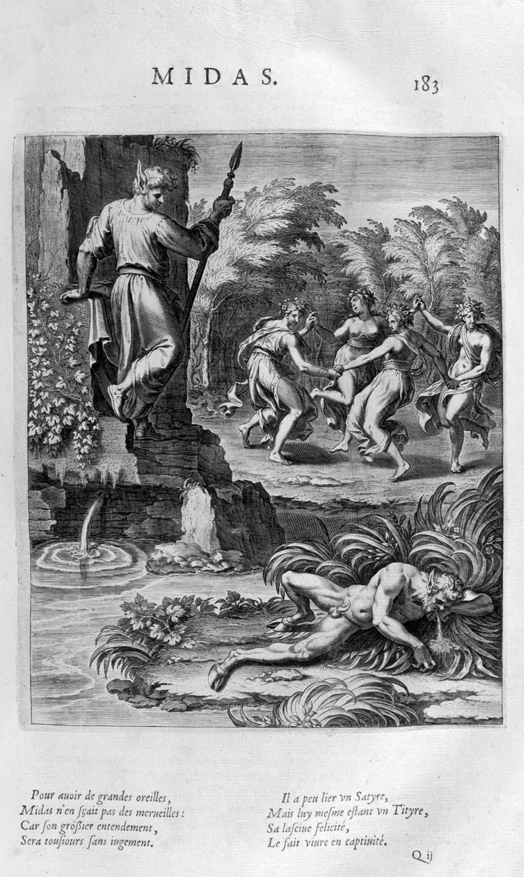 Midas, 1615 tekijältä Leonard Gaultier