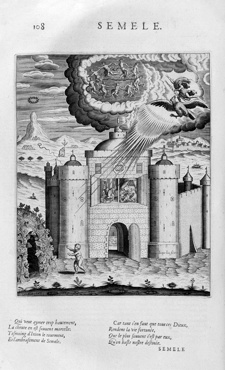 Semele, 1615 tekijältä Leonard Gaultier
