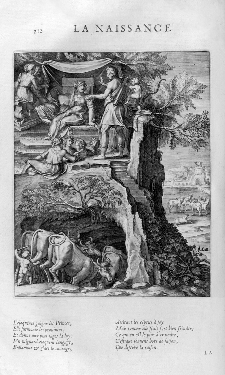 Syntymä, 1615 tekijältä Leonard Gaultier