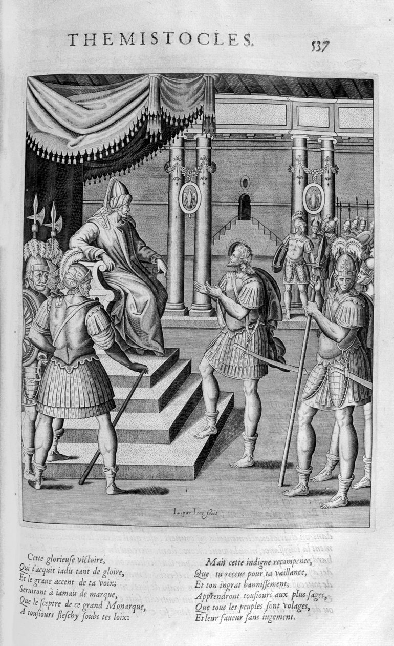 Themistokles, 1615 tekijältä Leonard Gaultier