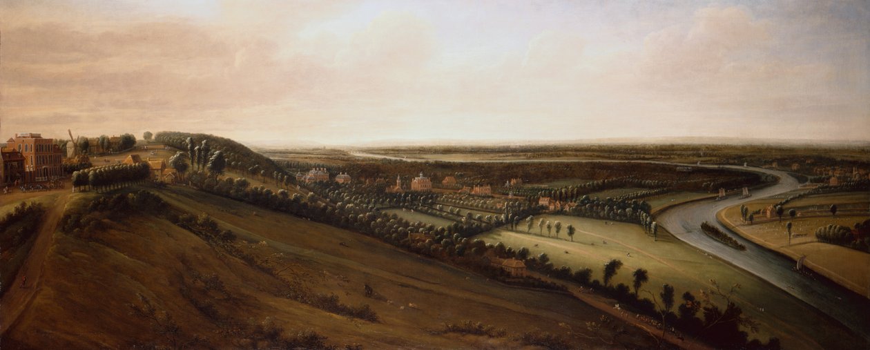 Näkymä Richmond Hillin puolelta kohti Earl of Rochester