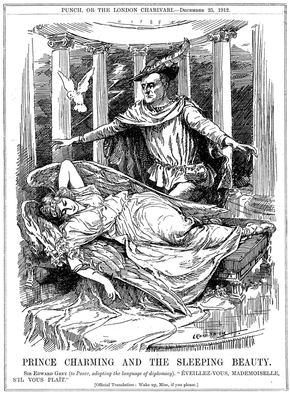 Prinssi hurmaava ja Prinsessa Prinssi, 1912 tekijältä Leonard Raven Hill