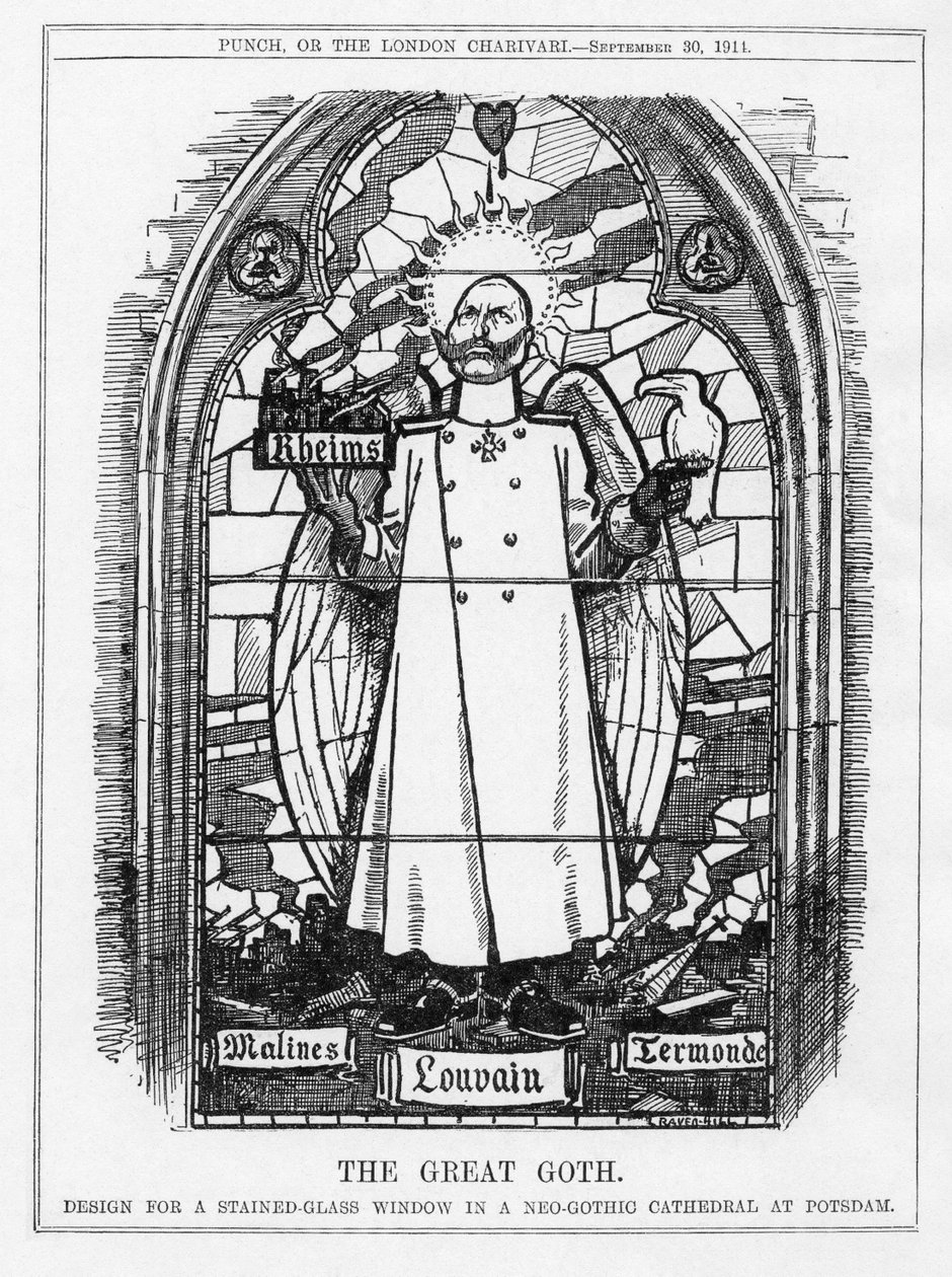 Suuri gootti, 1914 tekijältä Leonard Raven Hill