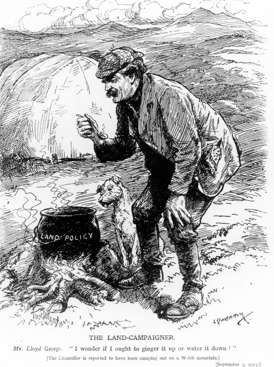 Maakampanjantekijä, 1913 tekijältä Leonard Raven Hill