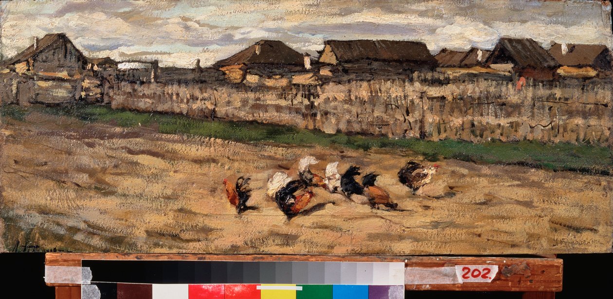 Kevättuuli - Leonard Viktorovich Turzhansky (Tourjanski) (1875-1945) taideteos, öljy pahville tekijältä Leonard Viktorovich Turzhansky