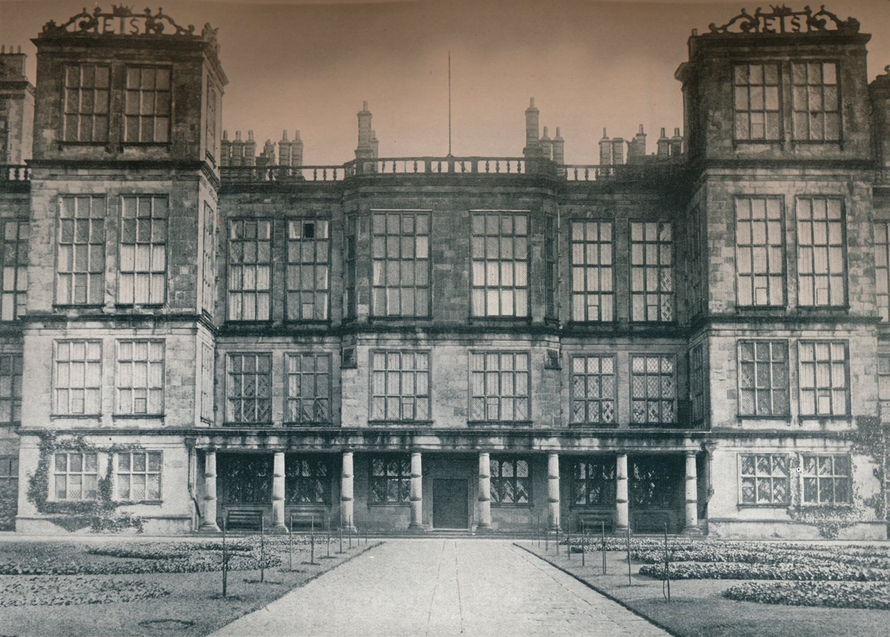 Hardwick Hall, Hänen armonsa paikka Devonshiren herttua, vuodelta 1907 tekijältä Leonard Willoughby