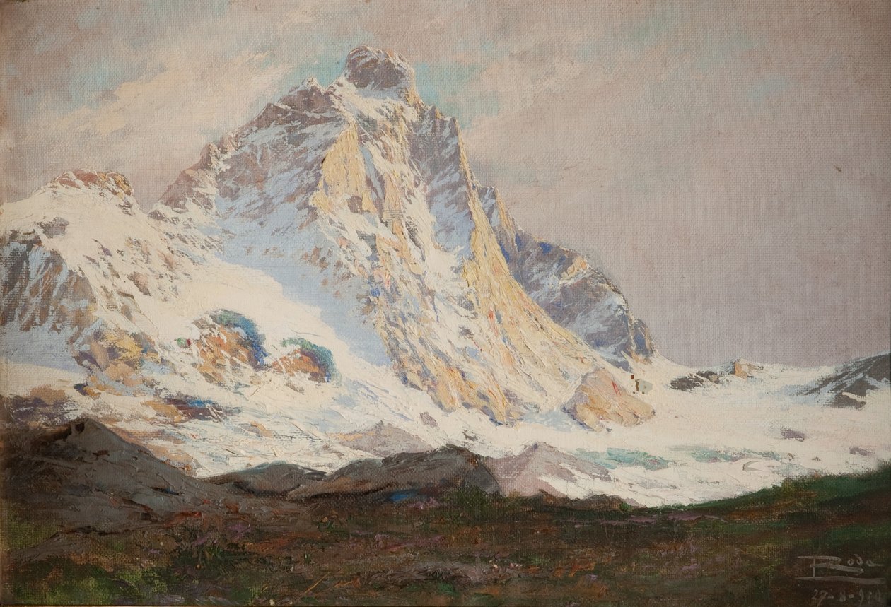 Matterhorn, 1910 tekijältä Leonardo Roda