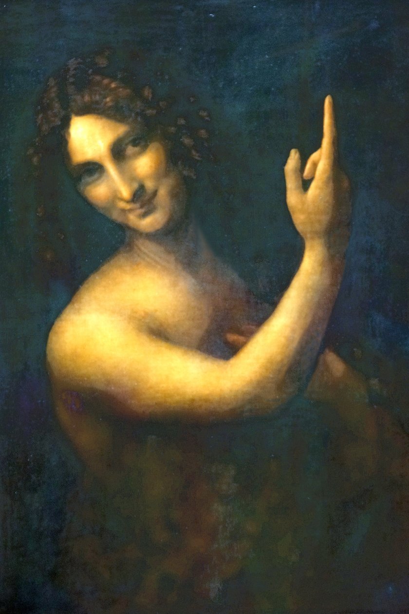Pyhä Johannes Kastaja tekijältä Leonardo da Vinci