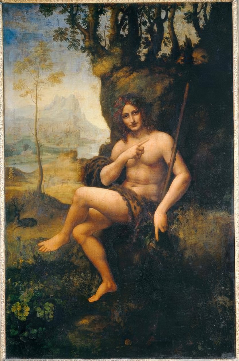 Bacchus tekijältä Leonardo da Vinci
