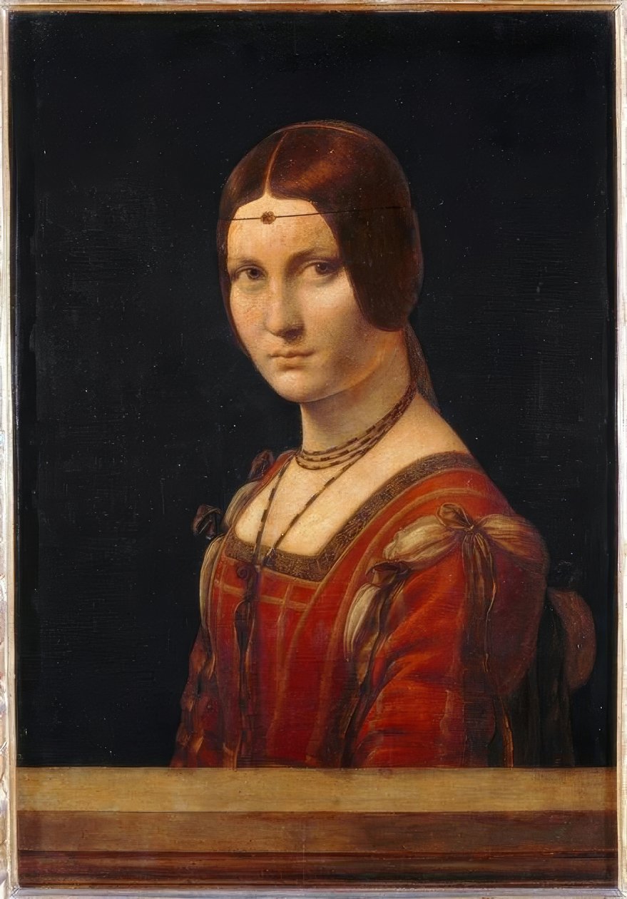 La Belle Ferronière tekijältä Leonardo da Vinci