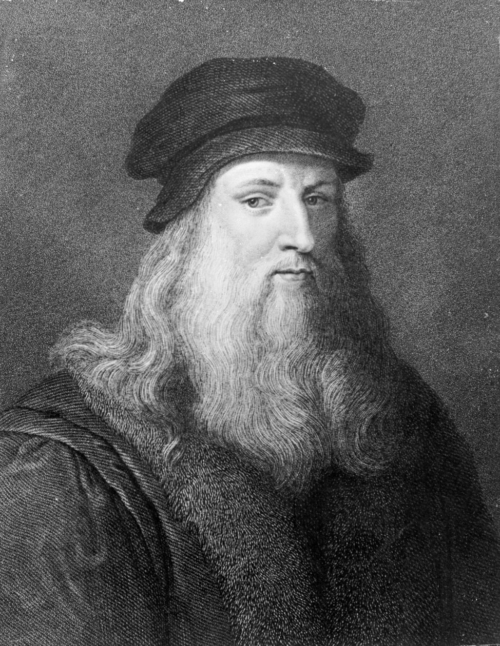 Leonardo da Vinci, kaiverrus Raphael Morghen, 1817 tekijältä Leonardo da Vinci