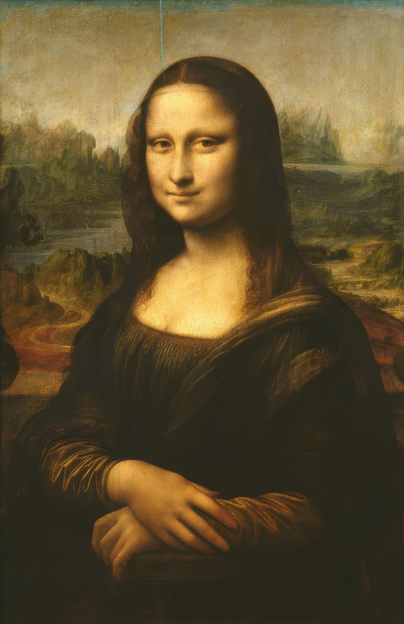 Mona Lisa (La Gioconda) tekijältä Leonardo da Vinci