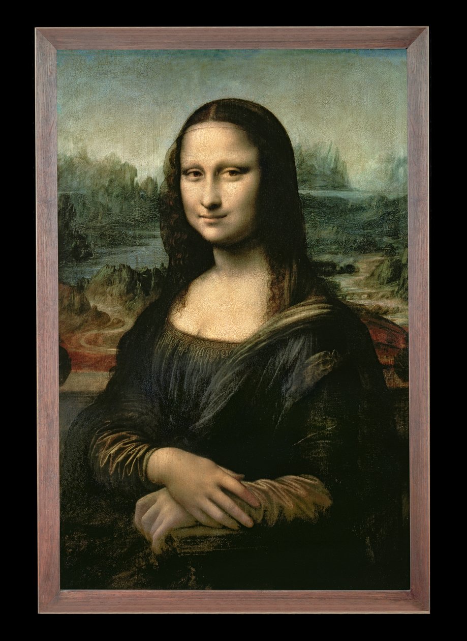 Mona Lisa, n. 1503-1506 tekijältä Leonardo da Vinci
