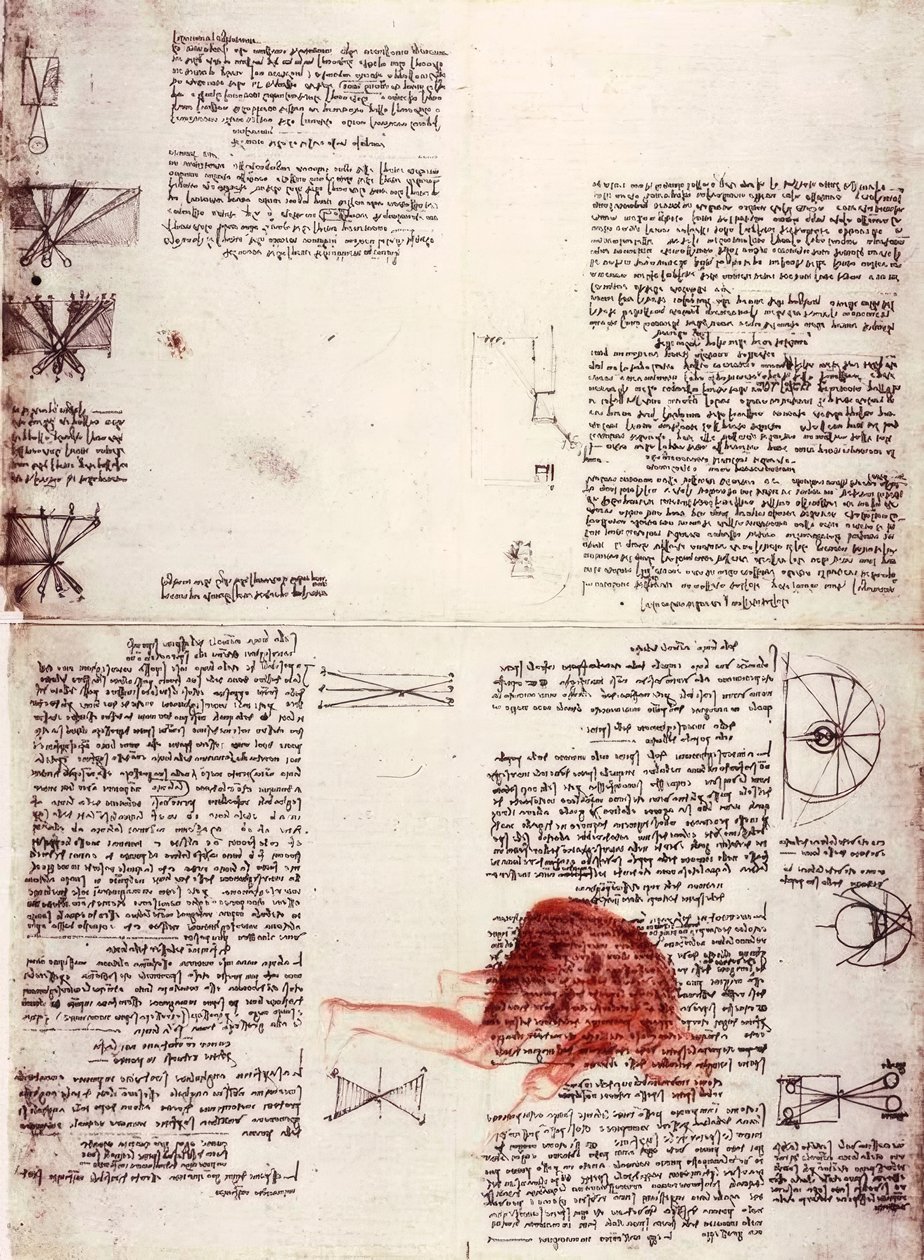 Notizen zur Physiologie des Sehens tekijältä Leonardo da Vinci