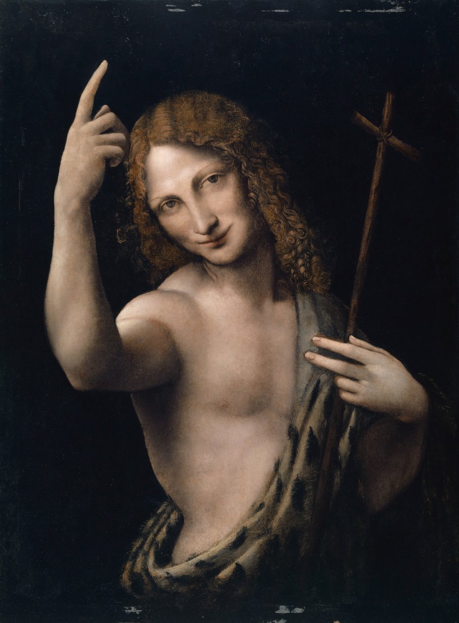 Pyhä Johannes Kastaja, 1505-07 tekijältä Leonardo da Vinci