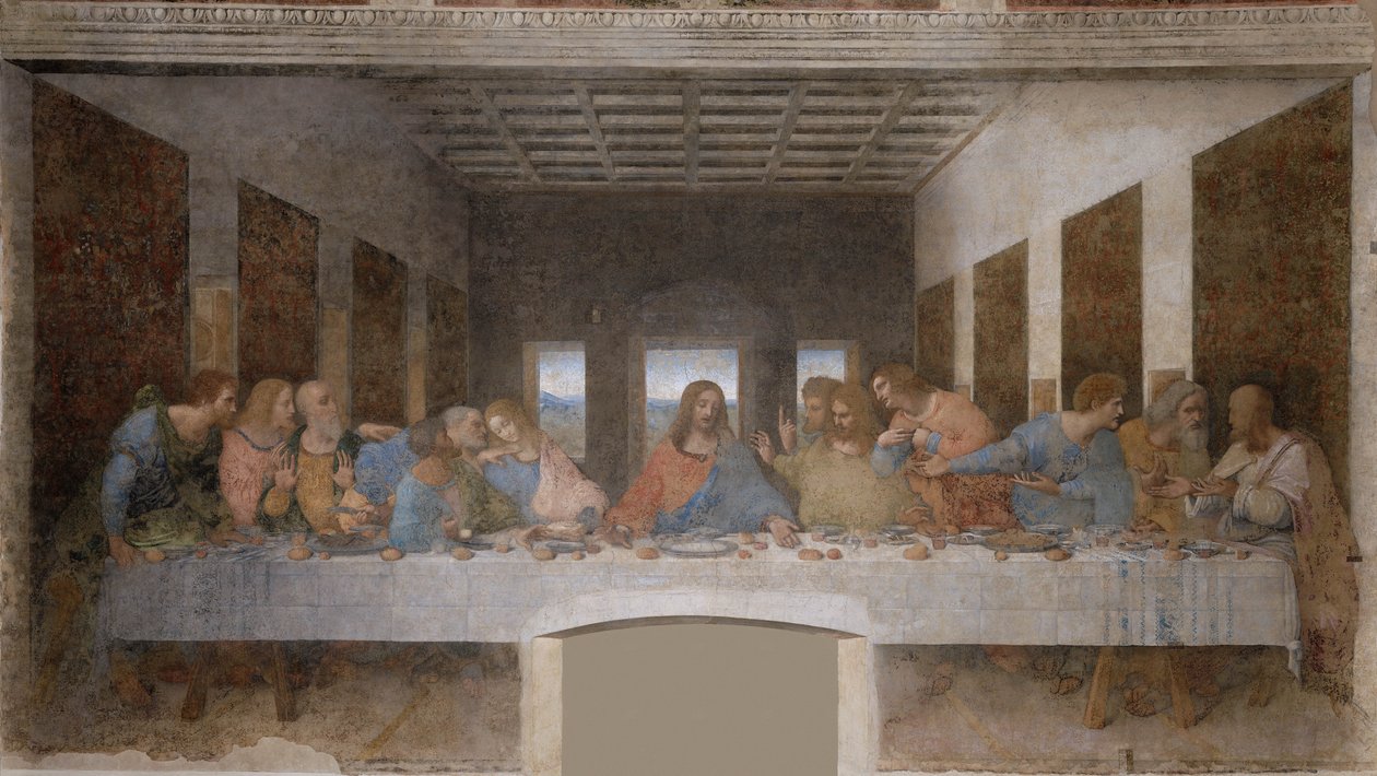 Viimeinen ehtoollinen tekijältä Leonardo da Vinci