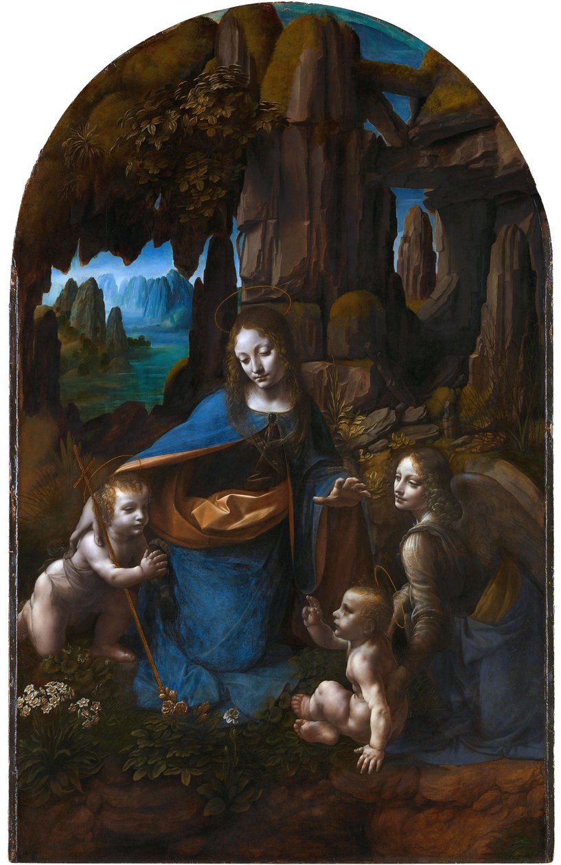 Neitsyt Kalliot tekijältä Leonardo da Vinci