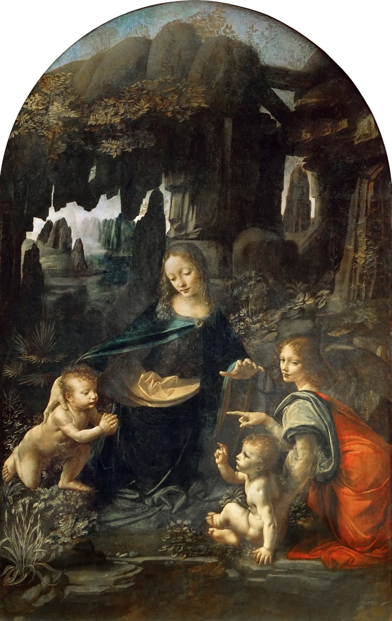 Neitsyt Kalliot tekijältä Leonardo da Vinci