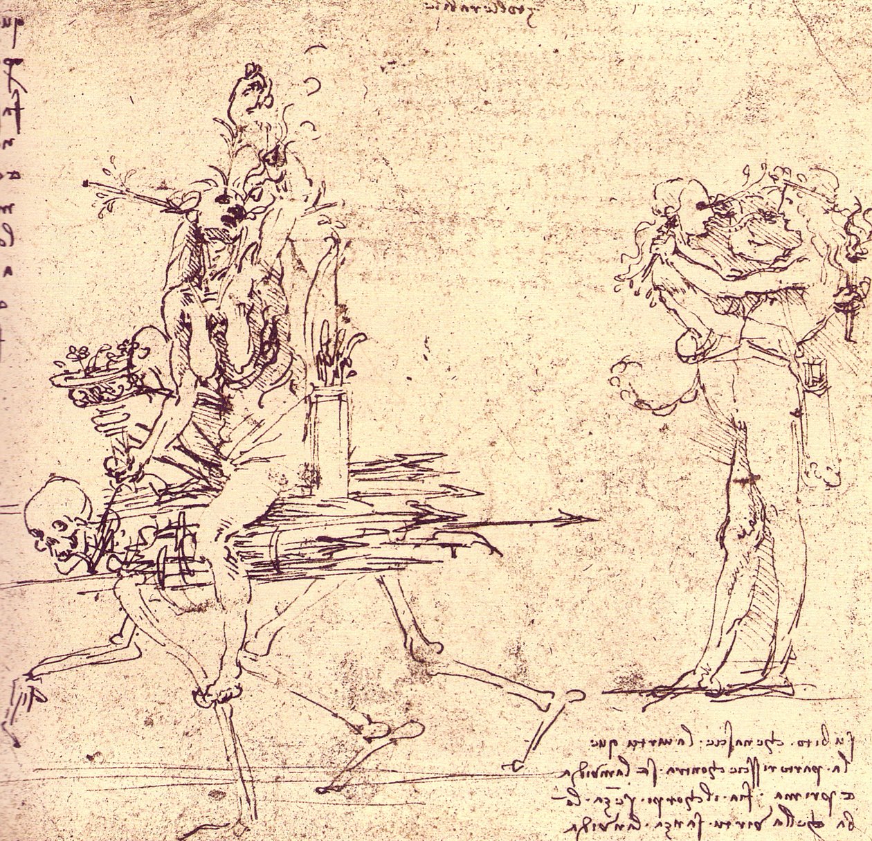 esimerkki hyveelle ja kateudelle tekijältä Leonardo da Vinci