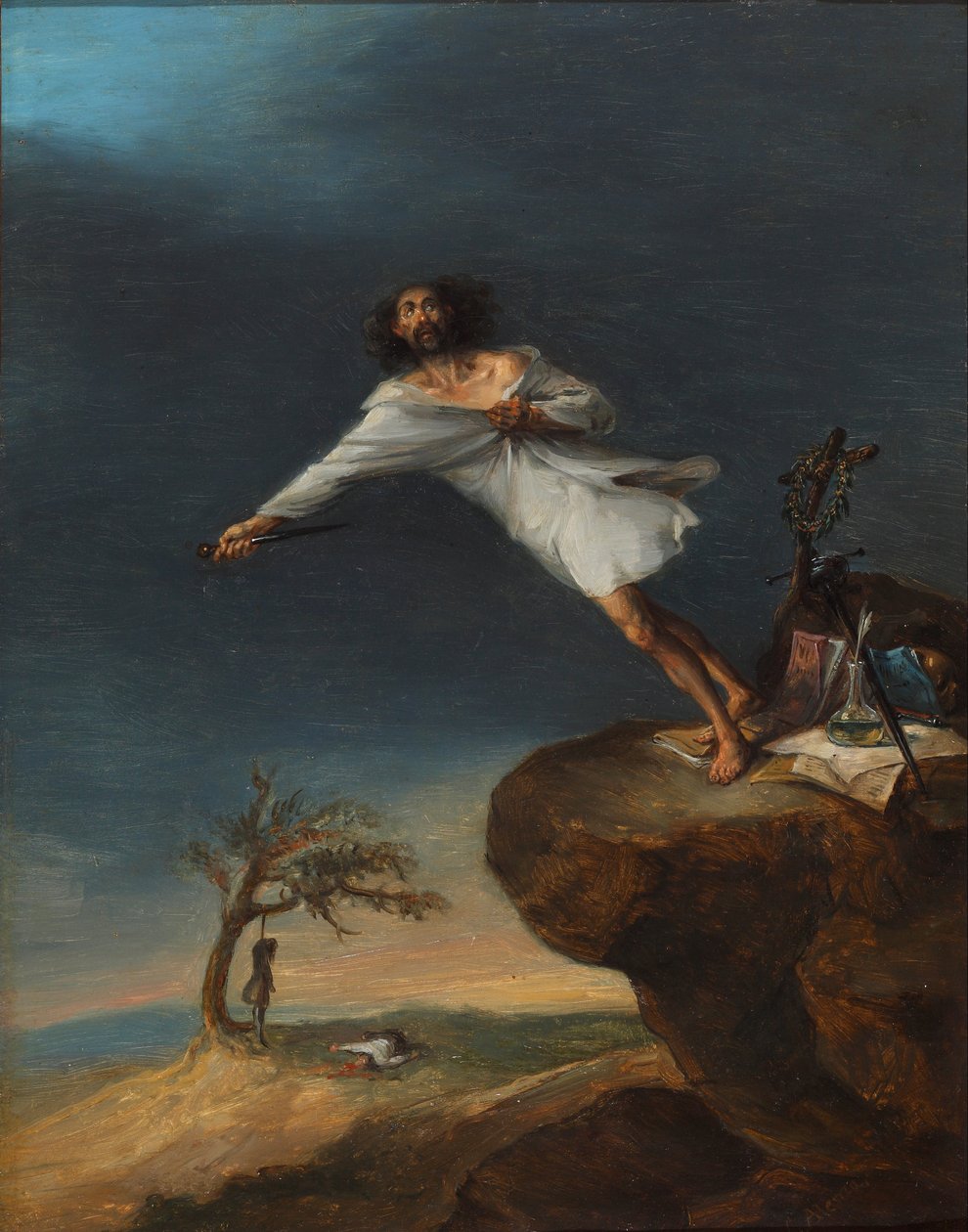Satiiri romanttisesta itsemurhasta tekijältä Leonardo Alenza