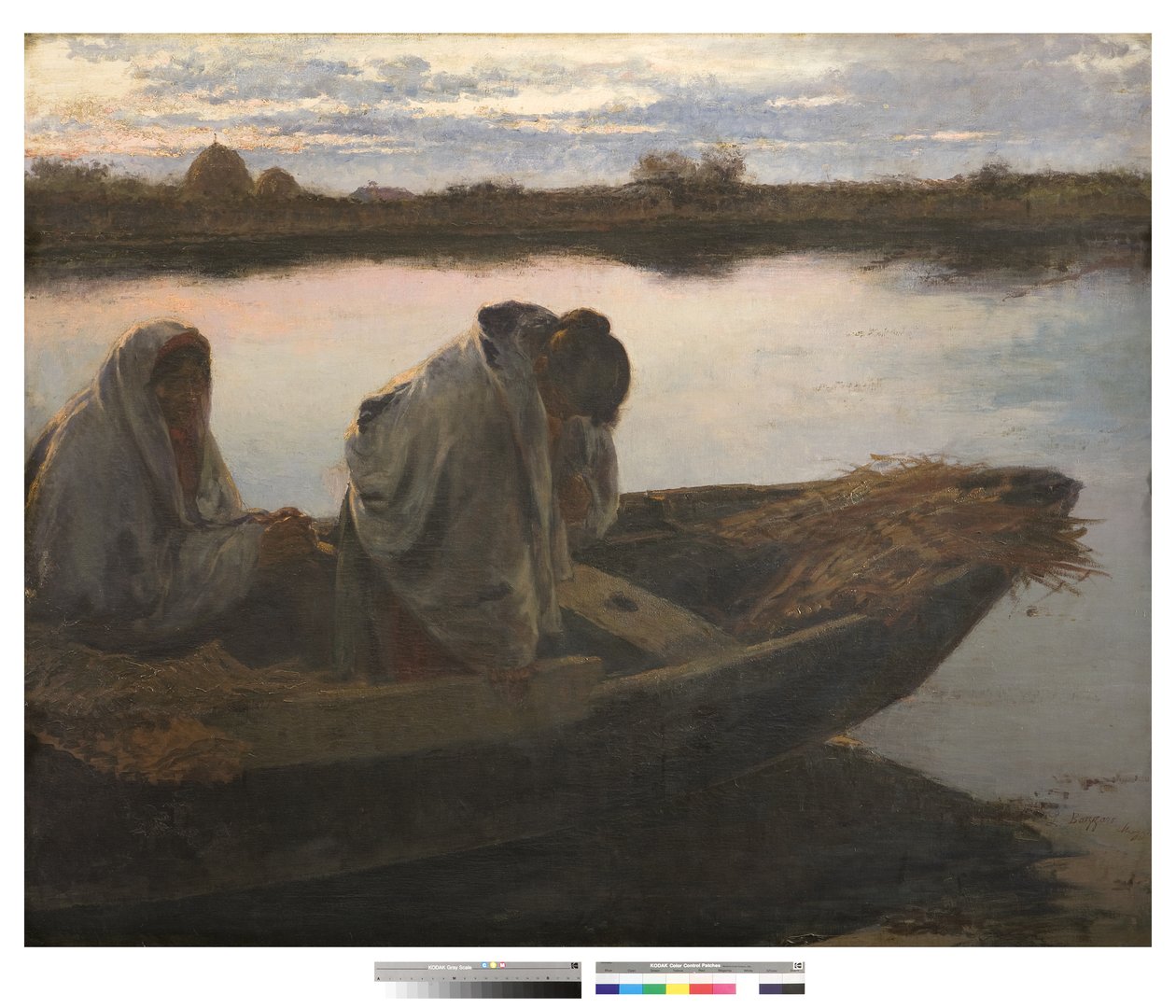 Rukous (Chioggiassa) tai onnettomien haaksirikkoutuneiden puolesta, 1897. tekijältä Leonardo Bazzaro