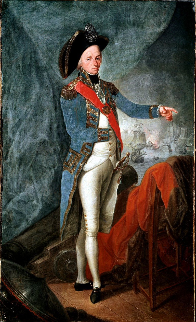 Horatio Nelsonin muotokuva tekijältä Leonardo Guzzardi